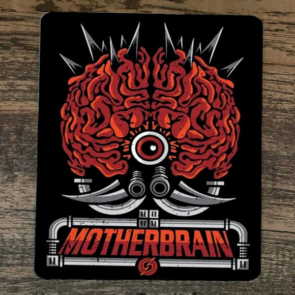 Mouse Pad Motherbrain Metroid Video Game‎ - Picture 1 of 1